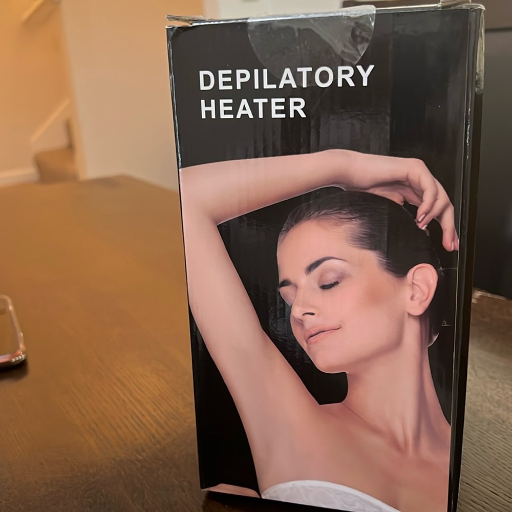 Depilatory heater new